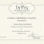 Certificate TAoPaN -  Level 1